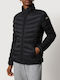 Napapijri Aerons Women's Short Puffer Jacket for Winter Black