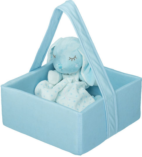 Mother Baby Nursery Storage Basket Light Blue
