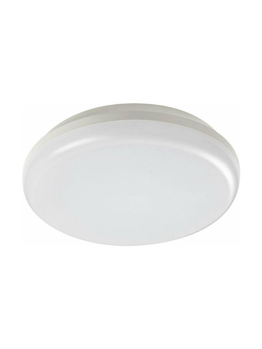 Rabalux Outdoor Ceiling Flush Mount with Integrated LED in White Color 7979