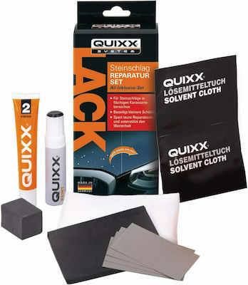Quixx Paint Scratch Remover Reparaturset für Autokratzer Rot