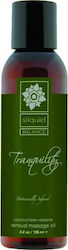 Sliquid Balance Tranquility Botanically Infused Sensual Massage Oil Ulei de Masaj cu Parfum Nucă de cocos Lime Verbena 125ml