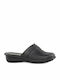 Castor Anatomic 3712 Leather Women's Slipper In Black Colour