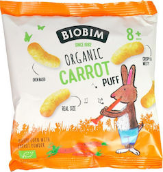 Biobim Organic Puff with Καρότο Flavour Sugar Free 20gr for 8+ months