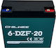 Chilwee 6-DZF-20 Батерия UPS с Капацитет 20Ах и Напрежение 12V 1бр