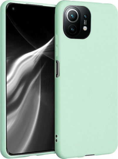 KWmobile Back Cover Σιλικόνης Mint Green Matte (Xiaomi Mi 11 Lite / 11 Lite 5G / 11 Lite 5G NE)