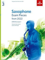 ABRSM Saxophone Exam Pieces from 2022 Grade 3 Sheet Music for Wind Instruments STO-ABR.2395.0006