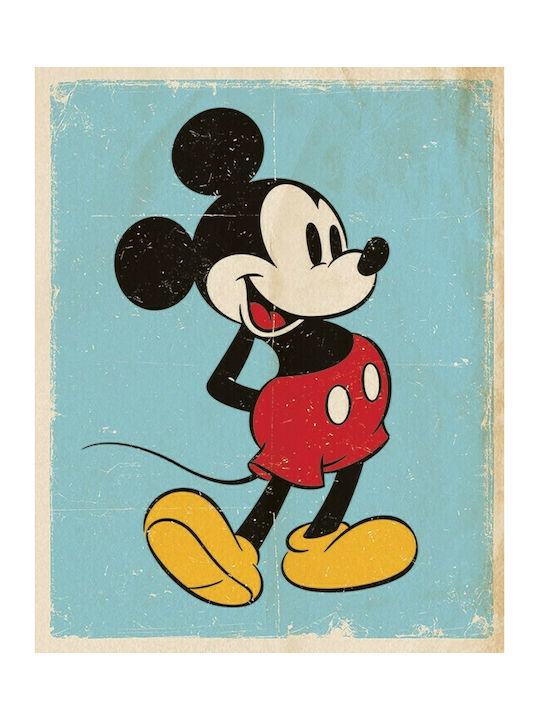 Pyramid International Kinderposter Mickey Mouse Retro 50x40cm