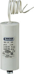 Comar Πυκνωτής Μονίμου Λειτουργίας 2.5μF 450V 1τμχ 03.006.0017
