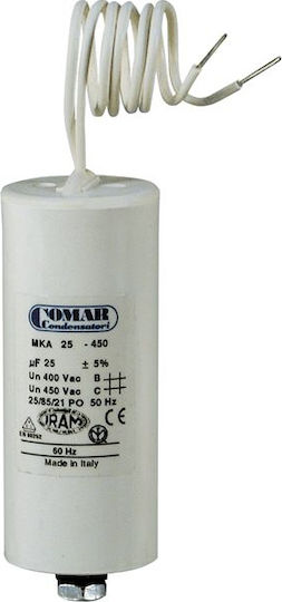 Comar Capacitor Permanent 5μF 450V 5pcs 03.006.0020