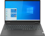 Lenovo IdeaPad Flex 5 15ALC05 2in1 15.6" (Ryzen 7-5700U/16GB/512GB SSD/FHD/Touchscreen/W10 Home) Graphite Grey (US Keyboard)