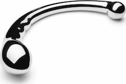 Le Wand Stainless Steel Hoop Curved Dildo Dildo Ασημί 26.1cm
