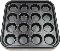 Ball Tray 16 Balls Russian Pyramid Caz pentru bile Μπιλιάρδου 1buc Ball Tray 16 Balls Russian Pyramid Caz pentru bile Μπιλιάρδου 1buc
