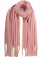 Doca Women's Wool Scarf Pink 28456