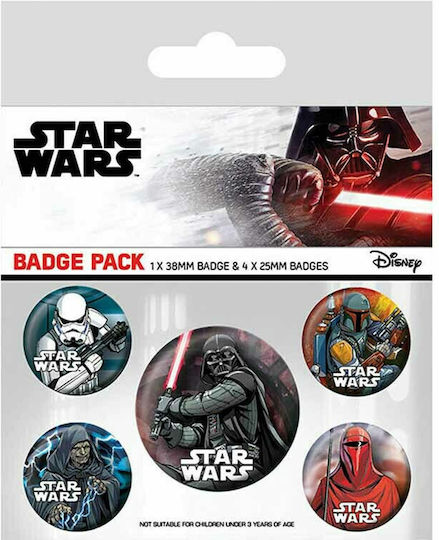 Pyramid International Star Wars Badge Pack 5τμχ