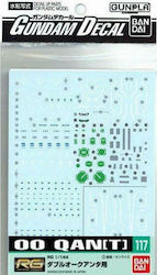 Namco - Bandai Decal 117 Oo Qan[T] Φιγούρα Μοντελισμού σε Κλίμακα 1:144