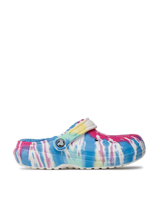 Crocs Classic Lined Tie Dye 206341 Saboti Pentru Femei