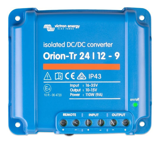 Victron Energy Orion-Tr 24/12-9 Isolated Voltage Converter DC/DC 24V to 12V