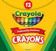 Crayola Crayons Σετ Κηρομπογιές 12τμχ