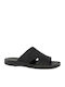 Castor Anatomic Leder Herrensandalen in Schwarz Farbe