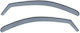 DGA Set of Windbreakers Front Car Dark Fime for Opel Corsa 2pcs