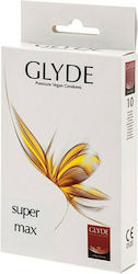 Glyde Προφυλακτικά Super Max 10τμχ Natural