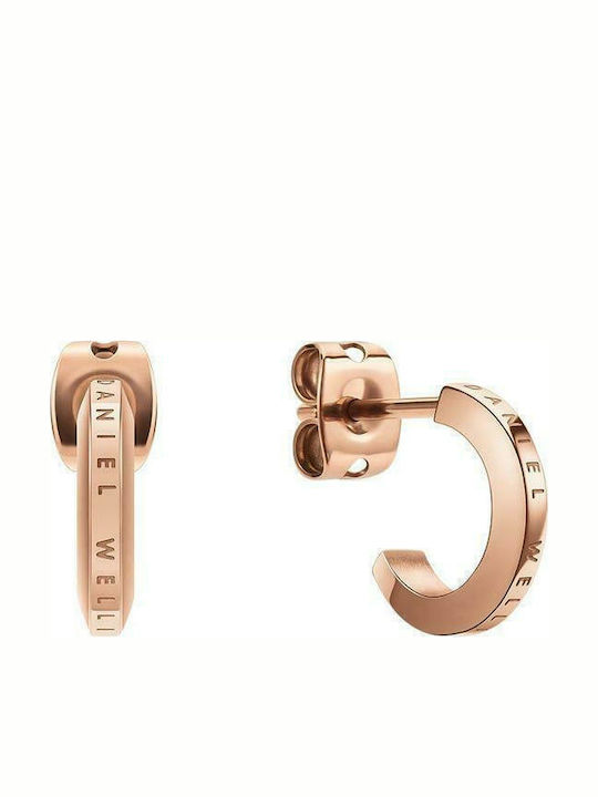 Daniel Wellington Обици от Стомана Позлатен