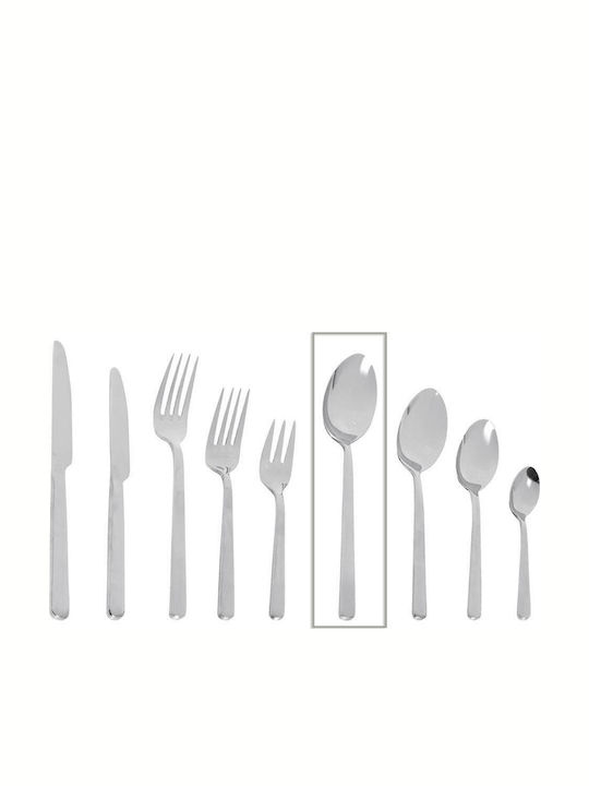 Espiel Fortune Spoon Set Dinner Stainless Silver 20.5cm CUS303K6 6pcs