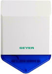 Geyer GSC-J1 Ασύρματη Wi-Fi Σειρήνα Συναγερμού Μπαταρίας Εξωτερικού Χώρου 120dB με Μπλε Φως