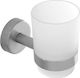 Karag Uno Inox Cup Holder Wall Mounted Gray