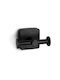 Karag Quattro Double Wall-Mounted Bathroom Hook ​6x6cm Black 422255