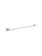 Grohe Essentials Single Wall-Mounted Bathroom Rail ​85.4x85.4cm Inox Silver
