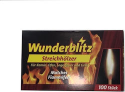 Wunderblitz C39390 Wind- / wasserdichte Streichhölzer