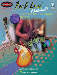 Hal Leonard Rock Lead Techniques Master Class Series pentru Chitara + CD