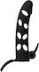 Pretty Love Plunging Pete Corona Penis Extension with Vibration Black 15.2cm