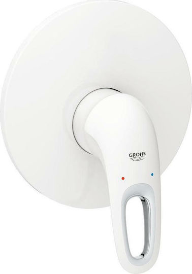Grohe Eurostyle Μίκτης Μπαταρίας Εντοιχισμού Ντουζιέρας 1 Εξόδου Λευκός Grohe Eurostyle Μίκτης Μπαταρίας Εντοιχισμού Ντουζιέρας 1 Εξόδου Λευκός