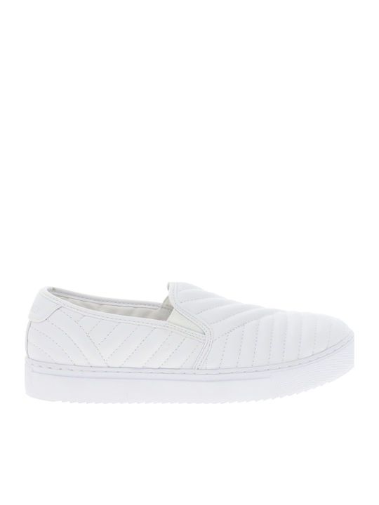 Regan3-A Women's Slip-Ons White
