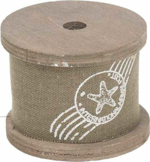 Synchronia Stamp material textil Panglică Bej 3metri cu lățime 4mm