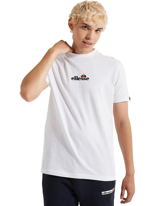 Ellesse Ανδρικό T-shirt Λευκό με Λογότυπο