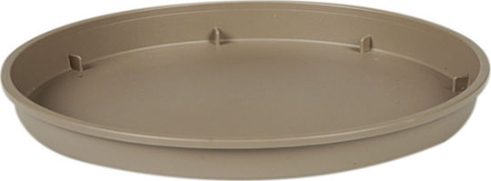 Viomes Linea 897 Round Plate Pot Gray 43x43cm