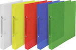 Metron Clipboard with 2 Rings for Paper A4 Green 1pcs