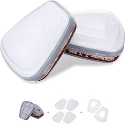 Finergo Mask Prefilters 2 Pieces G25E Finergo Mask Prefilters 2 Pieces G25E