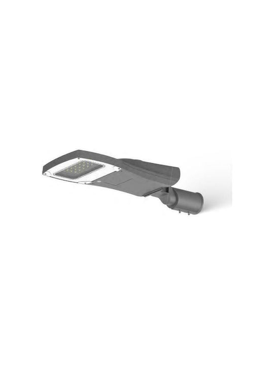 Geyer Beluga Outdoor Floor Lamp LED Road 120W with Natural White Light IP66 Gray