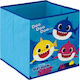 Arditex Children's Storage Basket made of Fabric Baby Shark Blue 1pcs