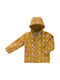 Fresk Waterproof Kids Casual Jacket short Hooded Yellow