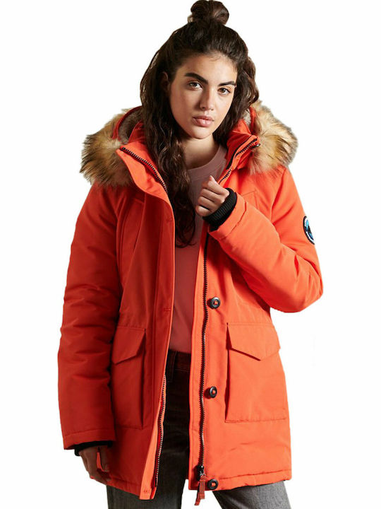 Superdry EVEREST Women's Long Parka Jacket for ...