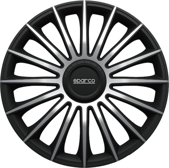 Sparco Σετ Τάσια Αυτοκινήτου Torino 13" 4τμχ Μαύρο