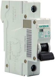 Geyer 1-Pole Automatic Circuit Breaker 2A EA102C