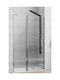 Karag Panex 400 PAN40075 Shower Screen for Shower with Hinged Door 75x190cm Clear Glass