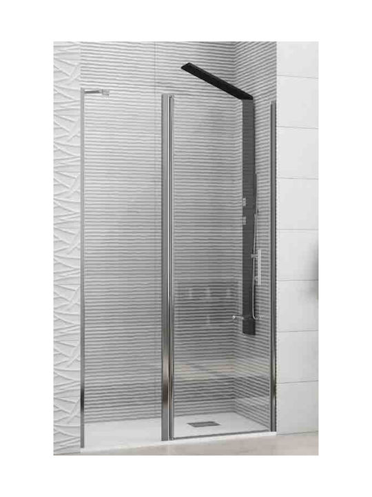 Karag Panex 400 PAN40085 Shower Screen for Shower with Hinged Door 85x190cm Clear Glass