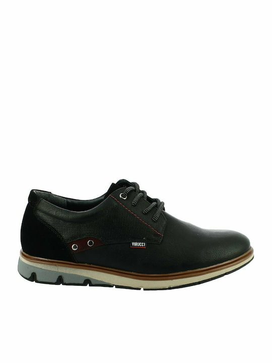 IQ Shoes 145.1Z1200 Men's Casual Shoes Black